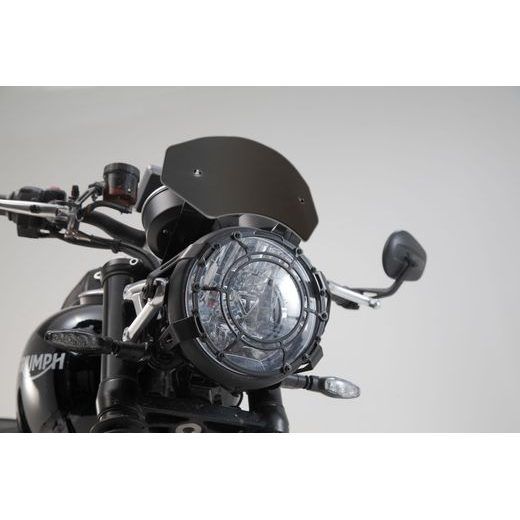 SW MOTECH VĚTRNÝ ŠTÍTEK, ČERNÝ TRIUMPH SPEED TWIN 1200 (18-).