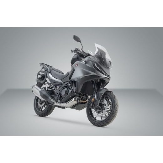 SW MOTECH DUSC HARD CASE SYSTEM BLACK. 33/33L. HONDA NT1100 (21-).