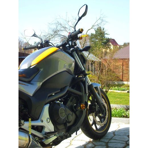 PROTEKTORY NA RÁM SLIDER - HONDA NC 700+750 DCT