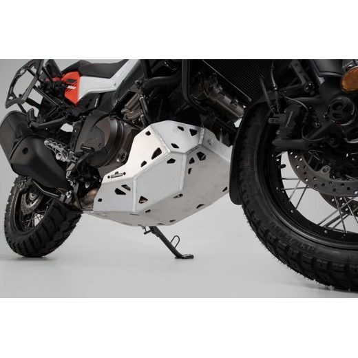 SW MOTECH KRYT MOTORU ČERNO/STŘÍBRNÝ, SUZUKI V-STROM 1050 (19-) MONTÁŽ BEZ PADACÍHO RÁMU