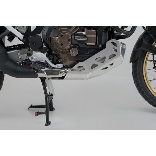 SW MOTECH KRYT MOTORU STŘÍBRNÝ HONDA CRF 1100 /ADV SPORTS (19-) MONTÁŽ S I BEZ PAD. RÁMU SW-MOTECH