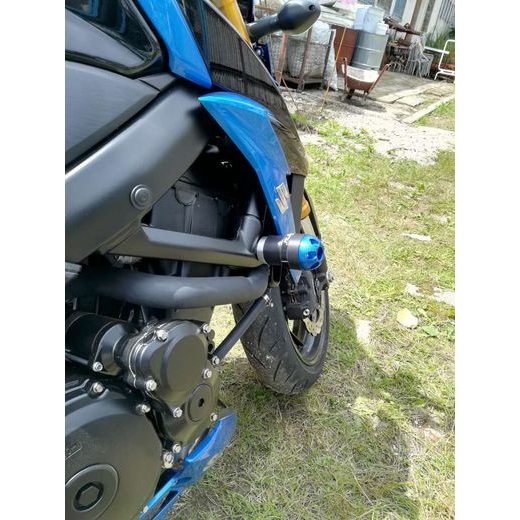 PROTEKTORY NA RÁM DRAGON - SUZUKI GSX-S 750 - JEDNOBODOVÁ SADA ´17-X