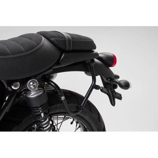 SW MOTECH LEGEND GEAR TAŠKA LEVÁ ČERNÁ VČ.NOSIČE TRIUMPH STREET SCRAMBLERU (16-).