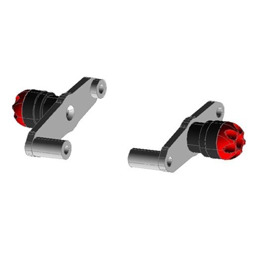 PROTEKTORY NA RÁM DRAGON - HONDA CB 1000R ´18-20