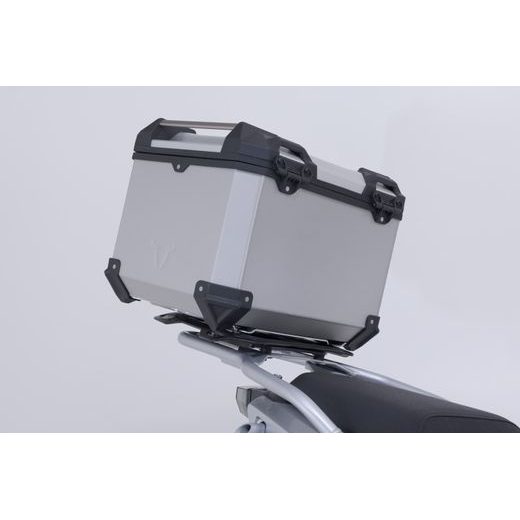 SW MOTECH TRAX ADV TOPCASE SYSTEM SILVER. CFMOTO 700MT / 800MT / 800MT EXPLORE.