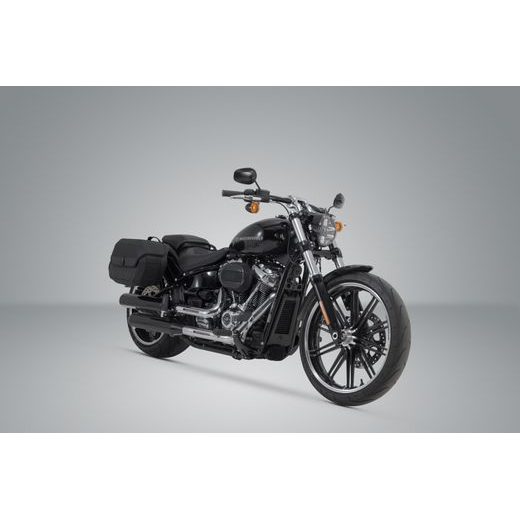 SW MOTECH LEGEND GEAR SIDE BAG SYSTEM LH1/LH1 2X 19,5 L. FATBOY / S, BREAKOUT / S (17-).