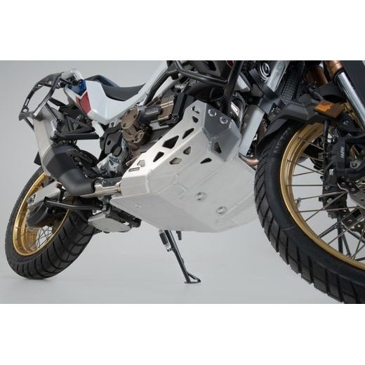 SW MOTECH KRYT MOTORU STŘÍBRNÝ HONDA CRF 1100 /ADV SPORTS (19-) MONTÁŽ S I BEZ PAD. RÁMU SW-MOTECH