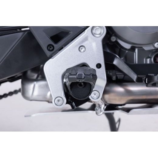 SW MOTECH EVO FOOTREST KIT BLACK. CFMOTO 800MT-X (24-).