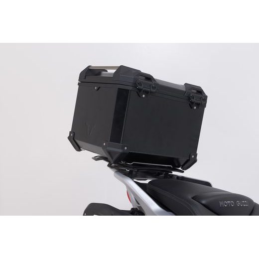 SW MOTECH ADVENTURE-RACK BLACK. MOTO GUZZI V85 TT (24-).