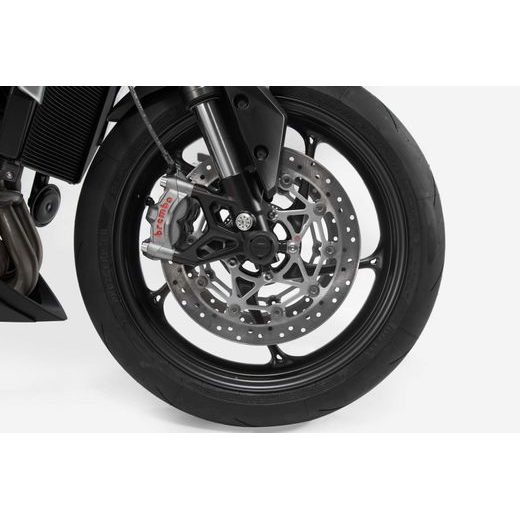 SW MOTECH PADACÍ PROTEKTORY NA PŘEDNÍ OSU SUZUKI GSX-S750 (16-), V-STROM 800 DE