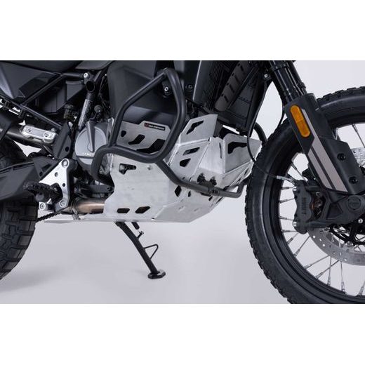 SW MOTECH ENGINE GUARD SILVER. CFMOTO 800MT-X (24-).