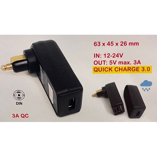 SW MOTECH USB 9 NABÍJEČKA MAX. 3A