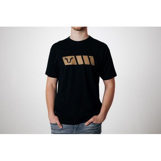 SW MOTECH T-SHIRT LEGEND GEAR. BLACK. MEN. SIZE S.