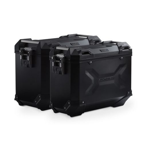 SW MOTECH TRAX ADV ALUMINIUM CASE SYSTEM BLACK. 45/37 L. CFMOTO 800MT-X (24-).
