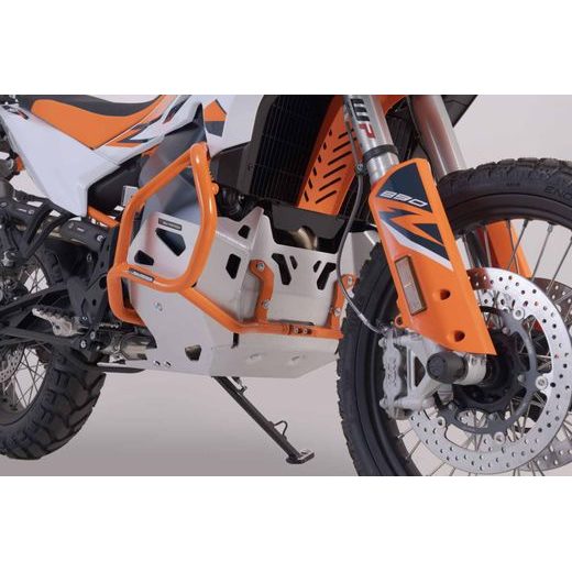 SW MOTECH KRYT MOTORU SRŘÍBRNÝ KTM 790 ADV / R (19-), 890 ADV / R (20-).