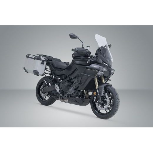 SW MOTECH TRAX ADV ALUMINIUM CASE SYSTEM PLATEADO. 37/37 L. YAMAHA TRACER 9/GT/GT (24-).