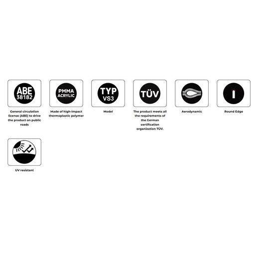 PLEXI ŠTÍT PUIG SPORT 22659F TMAVÁ KOUŘOVÁ