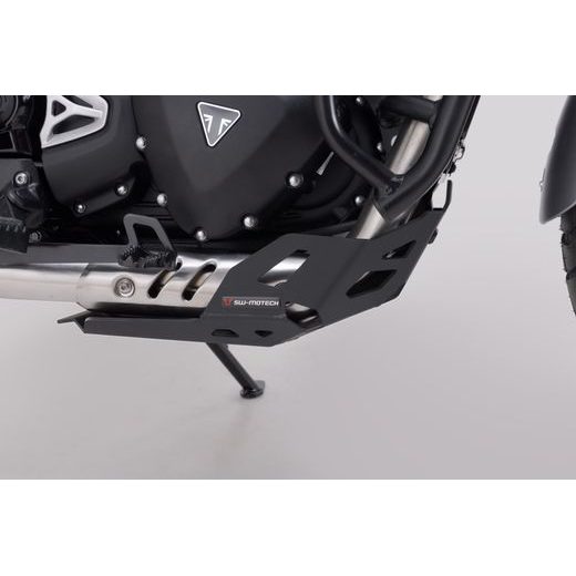 SW MOTECH KRYT MOTORU ČERNÝ TRIUMPH SCRAMBLER 400 X (23-).
