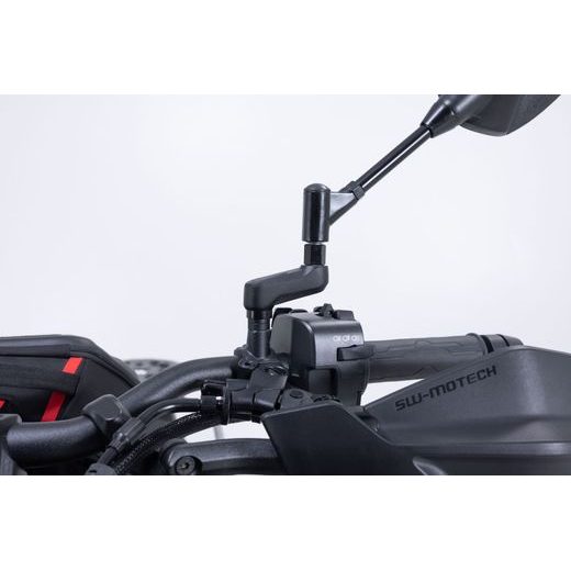 SW MOTECH MIRROR EXTENSION BLACK. CFMOTO 700MT / 800MT-X (24-).