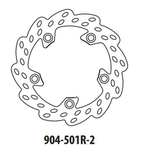 BRZDOVÝ KOTOUČ GOLDFREN 904-501R-2 ZADNÍ 210 MM