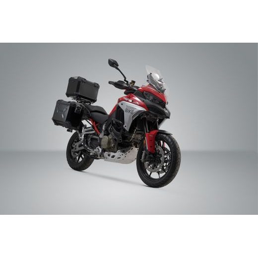 SW MOTECH ADVENTURE SET LUGGAGE US-MODEL BLACK. DUCATI MULTISTRADA V4 (20-).