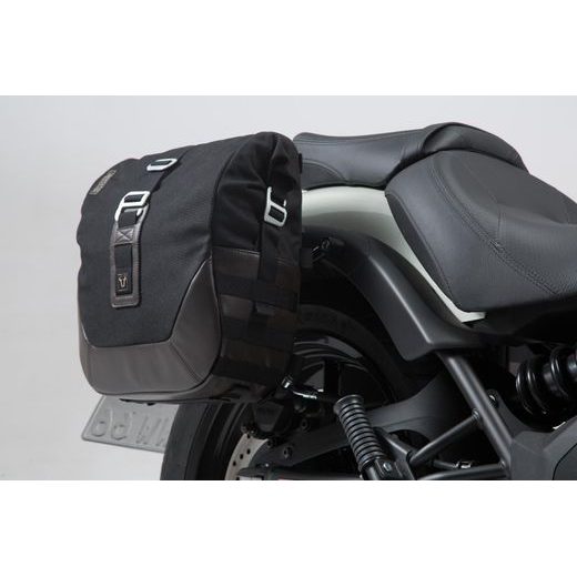 SW MOTECH LEGEND GEAR TAŠKY SADA BOČNÍCH - BLACK EDITION KAWASAKI VULCAN S (16-).