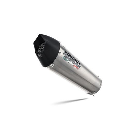 KONCOVKA VÝFUKU SLIP-ON GPR NEW GRAND PRIX EVO TITANIUM E4.BM.105.GPAN.TO BROUŠENÝ TITAN ZAHRNUJE SPOJOVACÍ SVOD A ODNÍMATELNÝ DB KILLER