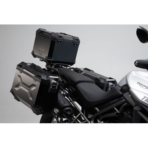 SW MOTECH TRAX ADV SADA HORNÍ ČERNÁ. TRIUMPH TIGER 800 MODELY (10-17).