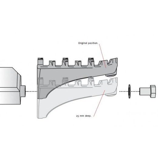 SW MOTECH MONTÁŽNÍ SADA PRO STUPAČKY ION, YAMAHA 700 TÉNÉRÉ (19-)