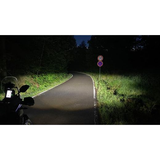 SW MOTECH LED SVĚTLA MLHOVKY-HOMOLOGOVANÉ VČETNĚ VYPÍNAČE A KABELÁŽE