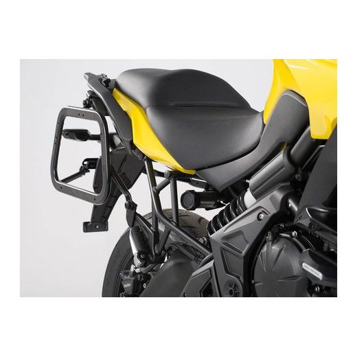 SW MOTECH TRAX ADV SADA ČERNÁ. 37/37 L. KAWASAKI VERSYS 650 (15.-).