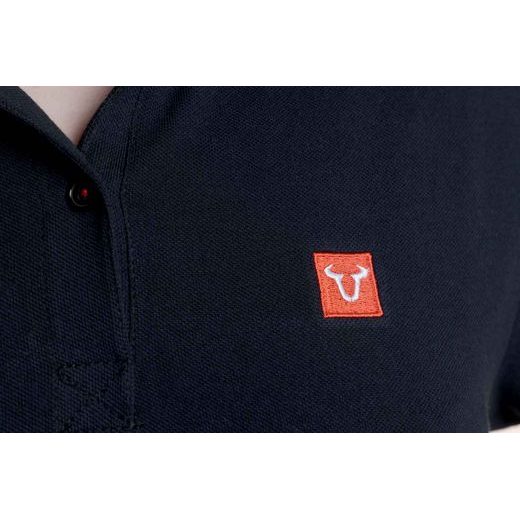 SW MOTECH POLO SHIRT CORE LINE. BLACK. WOMEN. SIZE L.