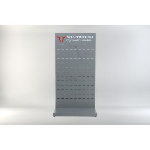 SW MOTECH SALES DISPLAY ROOM WITH MOUNTING THEME: WATERPROOF AND ACCESSORIES. PART 1.