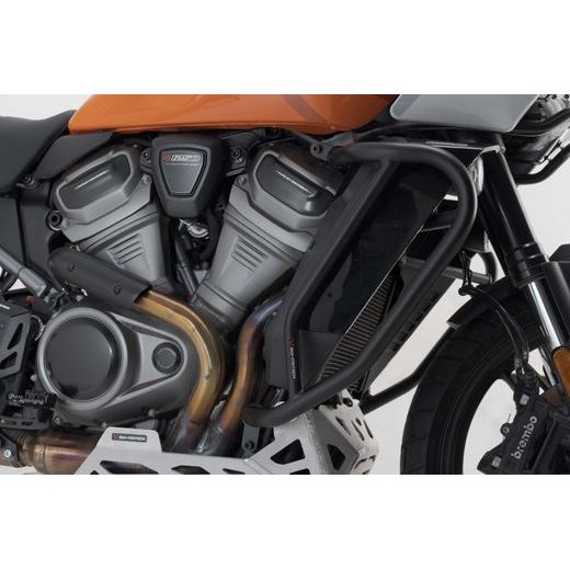 SW MOTECH CRASH BAR BLACK. HARLEY-DAVIDSON PAN AMERICA (21-).