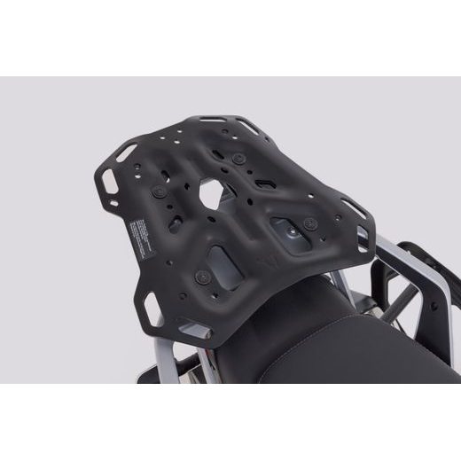 SW MOTECH TRAX ADV TOP CASE SYSTEM BLACK. MOTO GUZZI V85 TT (24-).