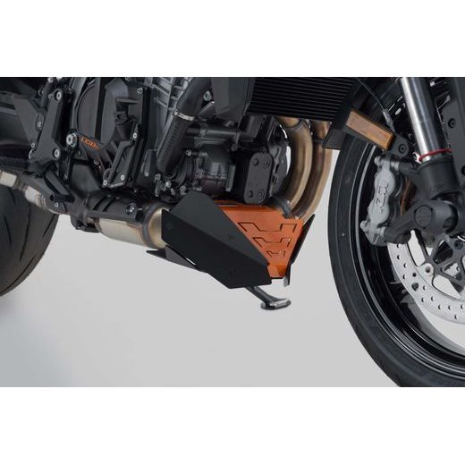 SW MOTECH PŘEDNÍ SPOILER ORANGE/BLACK. KTM 990 DUKE (23-).