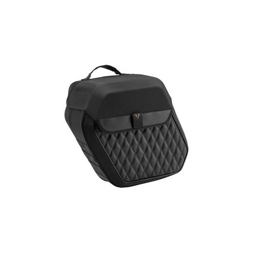SW MOTECH LEGEND GEAR TAŠKA LH2-LEVÁ 25,5 L. 600D POLYESTER/KOŽENKA. PRO NOSIČ SLH LEVÝ