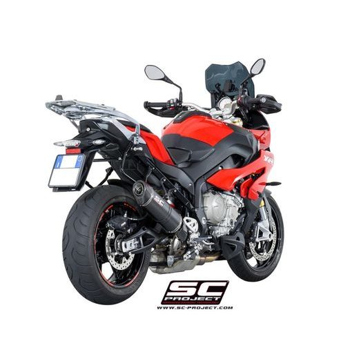 VÝFUKOVÝ SYSTÉM SC PROJECT PRO BMW - S 1000 XR (2017 - 2019) - PASSENGER PLATFORM COMPATIBLE WITH HIGH PASSAGE EXHAUST