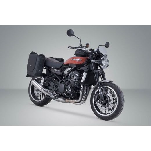 SW MOTECH LEGEND GEAR SIDE BAG SYSTEM V-LOC 16/11 L. KAWASAKI Z900RS/CAFE/SE (17-), 50TH ANN