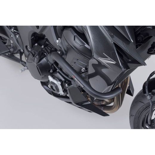 SW MOTECH CRASH BAR BLACK. KAWASAKI Z1100 (25-).