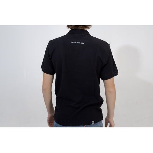 SW MOTECH POLO SHIRT CORE LINE. BLACK. MEN. SIZE XL.
