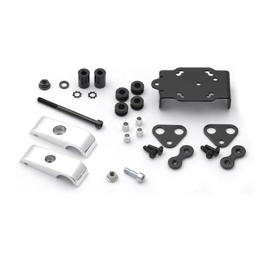 SW MOTECH DRŽÁK GPS PRO ŘÍDÍTKA 1 1/4" (O 32 MM).STŘÍBRNÉ