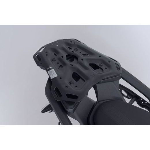 SW MOTECH ADVENTURE-RACK BLACK. R 1300 RS (25-). BMW TOPCASE MOUNT.