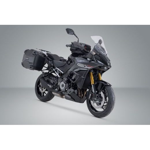 SW MOTECH DUSC HARD CASE SYSTEM BLACK. 33/33 L. SUZUKI GSX-S1000GX (23-).