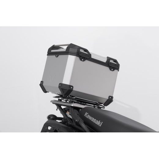 SW MOTECH ADVENTURE-RACK BLACK. KAWASAKI KLR 650 (22-).
