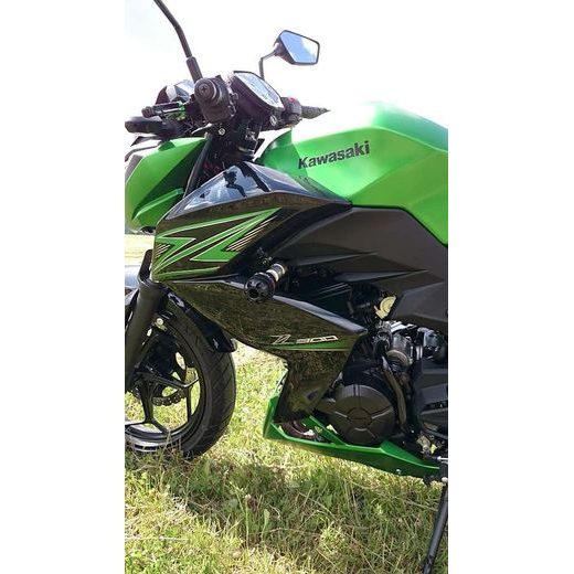 PROTEKTORY NA RÁM SLIDER - KAWASAKI Z 300 ´14-18