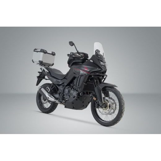 SW MOTECH TRAX ADV TOP CASE SYSTEM SILVER. SUZUKI V-STROM 800DE (22-).