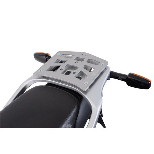 SW MOTECH TOP NOSIČ ALU-RACK HONDA XL125V / XL650V / XL1000V / XRV750.STŘÍBRNÝ