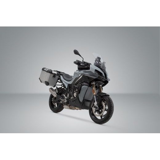 SW MOTECH TRAX ADV SADA BOČNÍCH KUFRŮ-STŘÍBRNÉ, 37/37 L. BMW S 1000 XR (19-).