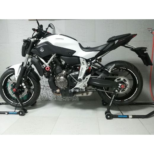 PROTEKTORY NA RÁM GATLING - YAMAHA MT-07 / XSR / TRACER - JEDNOBODOVÁ SADA ´14-X